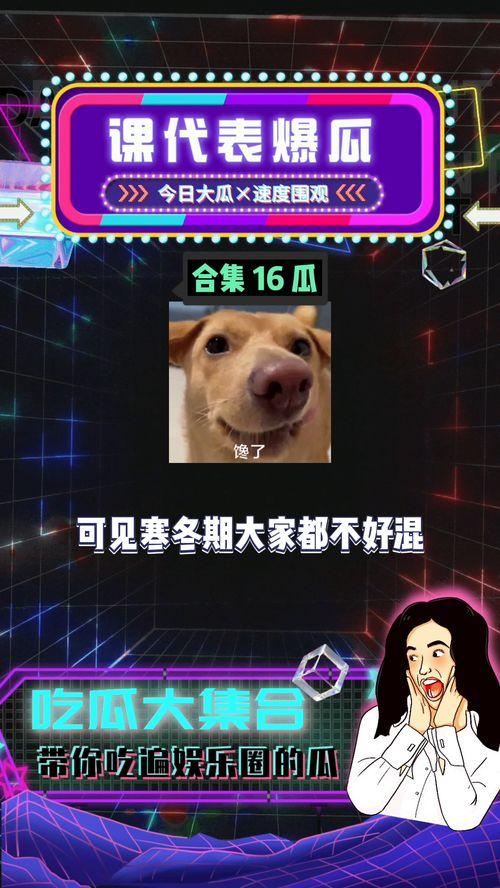 娱乐吃瓜八卦,明星幕后故事大曝光！